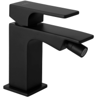 Смеситель Remer Absolute AU20NO для биде, с донным клапаном, черный матовый