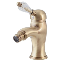Смеситель Cezares Vintage VINTAGE-BSM1-02-Sw для биде, с донным клапаном, бронза