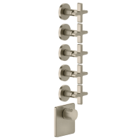 Термостат Gessi INCISO 58350#149 FINOX BRUSHED NICKEL