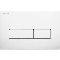 Клавиша смыва AM.PM ErgoFit М I110301 Белая глянцевая