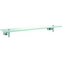 Полка стеклянная Wonzon & Woghand Simple WW-6527 52 см, хром
