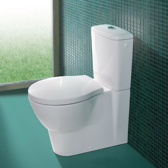 унитаз напольный hatria nido y0tq01 без бачка и сиденья, цвет белый