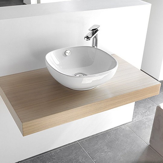 раковина накладная 40 см artceram nf nfl001 01 00, белая.