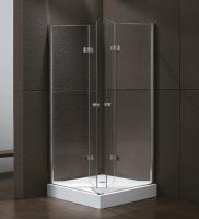 Душевой уголок Cezares ELENA-W-ASH-2-100/90-C-Cr профиль Хром стекло прозрачное