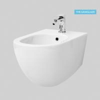 Биде, Artceram, File 2.0, подвесной, шгв 370*520*330, Saniglaze, цвет-белый (аналог FLB003 01 00)