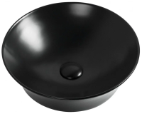 Раковина накладная 42 см Aquanet Smart-1-MB 00273686, черный матовый