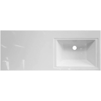 Раковина Style Line Даллас СС-00000394 над стиральной машиной, 120.2x48.2 см, белая