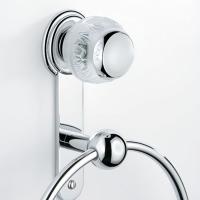 THG THG Panthere Cristal clair Полотенцедержатель - кольцо 18см., подвесной, цвет: хром/прозрачный хрусталь