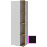 Шкаф-пенал Jacob Delafon Terrace 50 см L/R, EB1179G-274, подвесной, черный лак