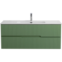 Тумба под раковину Cezares Duet-N 120 DUET-N-1200-2C-SO-PS-P подвесная Фисташковый Софт