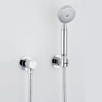 THG THG Mossi cristal clair Душевой комплект с ручным душем, шланг 1500 мм., держатель и подвод воды, цвет: хром