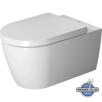 Унитаз Duravit Me by Starck 45290900A11 подвесной, безободковый, сиденье с микролифт, белый с WonderGliss