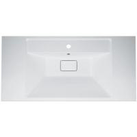 Раковина полувстраиваемая AM.PM Inspire V2.0 100 M50AWPX1001WG, белая