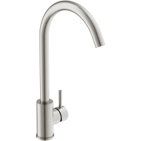 Смеситель для кухни Cersanit Como A68242 сатин