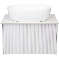 Тумба белый матовый 59 см La Fenice Terra FNC-01-TER-B-60