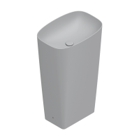 Раковина Catalano Green Lux 55 0428551023 слив в стену цемент матовый