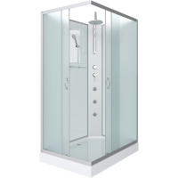 Душевая кабина Niagara Classic NG-43295-14QBKTG 120х90 см, без крыши, с гидромассажем и тропическим душем