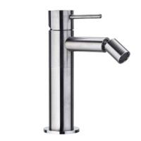 Bossini Bossini Inox Однорычажный Смеситель для биде на 1 отв., из нержавеющей стали без донного клапана, цвет: Сатинированная сталь