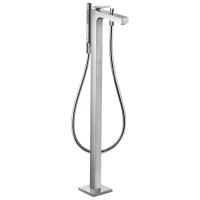 Смеситель Axor Citterio для ванны, напольный, с текстурой, внешняя часть, цвет: хром