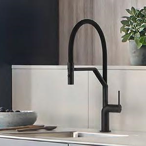 смеситель для кухни gessi stelo 
 60315#299 matte black