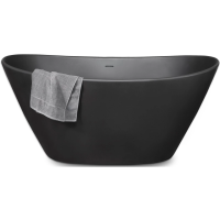 Ванна из искусственного камня Paa Amore Graphite VAAMS/01 160x85 см