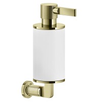 Дозатор Gessi INCISO 58513#710 цвет-белый/латунь PVD
