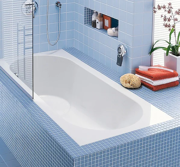 квариловая ванна villeroy & boch libra ubq180lib2v-01 180x80 см, встраиваемая, цвет альпийский белый, на ножках