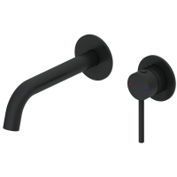 Смеситель для раковины Wonzon & Woghand Stick WW-88869017-MB встраиваемый, черный матовый