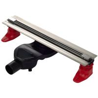 Душевой лоток Berges Super Slim 500 091178 с решеткой хром глянец