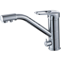 Смеситель Savol S-L1321 для кухни, с подключением к фильтру, цвет сатин