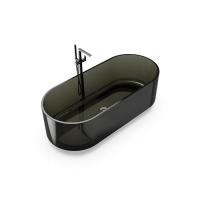 Ванна отдельностоящая 170x75 см Knief Ellipse shape 70003020, из полимерного материала, цвет: Turmalin # 020