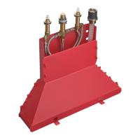 Внутренняя часть Axor 15480180 смесителя для ванны на 4 отверстия