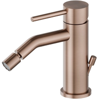 Смеситель Newform X-Steel 316 69623X.59.067 для биде, с донным клапаном, медь матовая