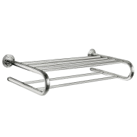 Полка для полотенец Colombo Design Hermitage В3387 цвет хром