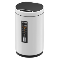 Мусорное ведро Java S-882-12W сенсорное, 12 л, цвет белый