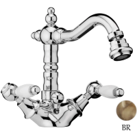 Смеситель Webert Dorian DO710402065 для биде, с донным клапаном, бронза