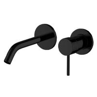 Смеситель для раковины Fima Carlo Frattini Spillo Up F3051NX8NS излив: 15.8 см., черный матовый