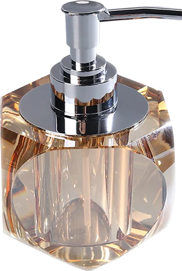Дозатор для мыла Kassatex Caprice CPR-LDQ квадратный, шампань