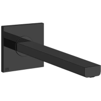 Излив Gessi Via Manzoni 38707#299 для ванны 22,5 см, цвет черный XL