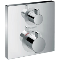 Термостат для душа Hansgrohe Ecostat Square 15712000 Термостат для душа Hansgrohe Ecostat Square 15712000