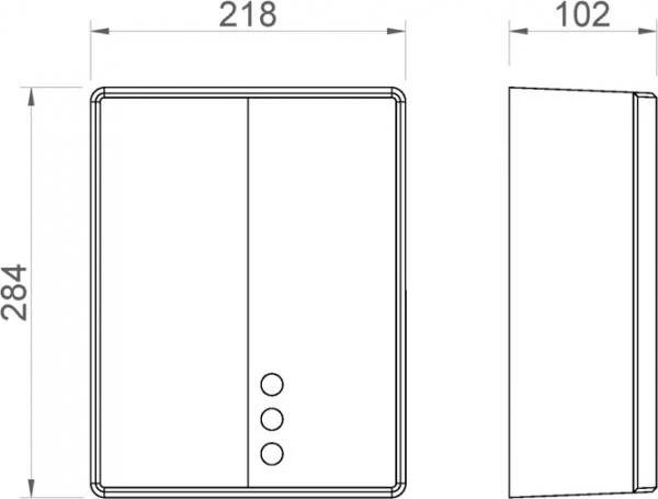 Сушилка для рук Nofer Big flow evo 01481.B глянцевая
