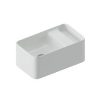 Artceram Brooklyn Раковина накладная 60х35х25см., без отв., покрытие saniglaze, цвет: белый