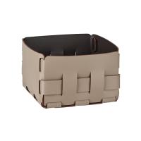 Корзинка Colombo Design Adj Mini Bottega BADJ1019-0406 19x19хh13 см, капучино|шоколад