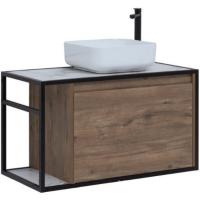 Тумба под раковину Aquanet Nova Lite Loft 90L 261660 подвесная Дуб рустикальный