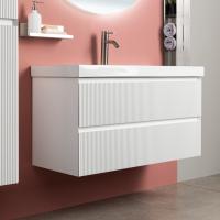 Тумба под раковину Aquanet Альтера 00337157 98.8x45.2 см, белый матовый