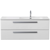 Тумба под раковину Cezares Eco-Cer-N 120 R ECO-CER-N-1200-2C-SO-BL-R подвесная Bianco Lucido без ручек
