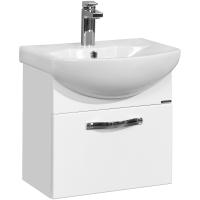Тумба под раковину Aquaton Ария 50 1A140301AA010 подвесная, 47x30.9 см, цвет белая