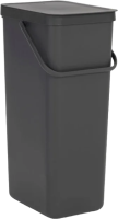 Мусорное ведро Brabantia Sort&Go 251047 40 л, черное