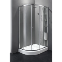 Душевой уголок Cezares Anima 120x100 R ANIMA-W-RH-2-120/100-C-Cr-R профиль Хром стекло прозрачное