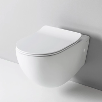 Унитаз подвесной безободковый ArtCeram File 2.0 FLV004 01 30, цвет белый